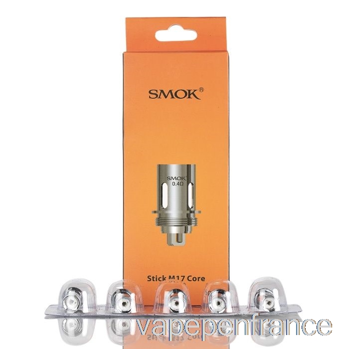 Smok Stick M17 Bobines De Remplacement 0,4 Ohm Stylo Vape Double Cœur